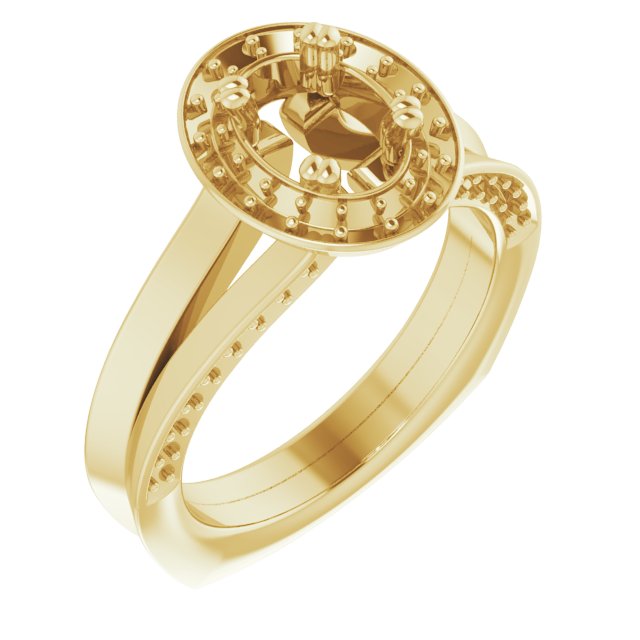 14k Yellow Gold