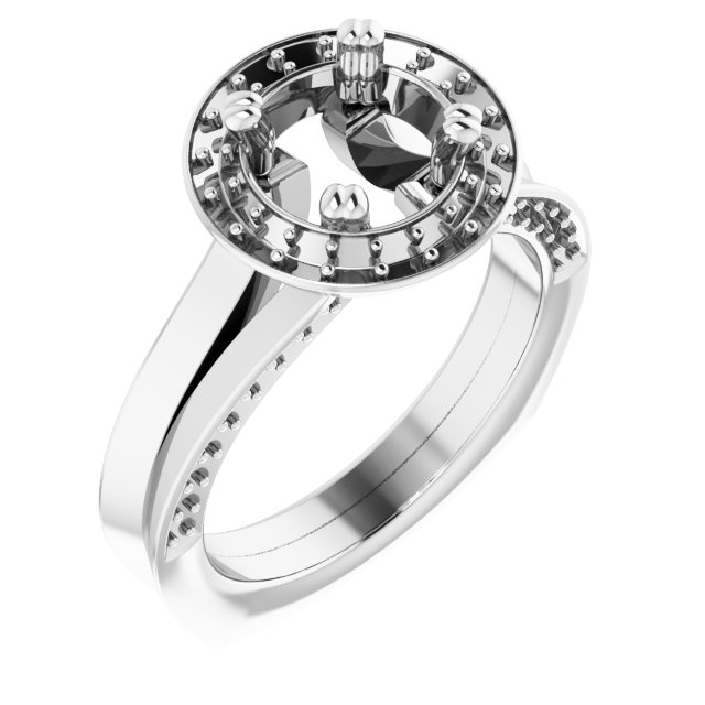 Halo-Style Ring