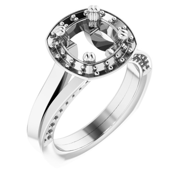 Halo-Style Ring