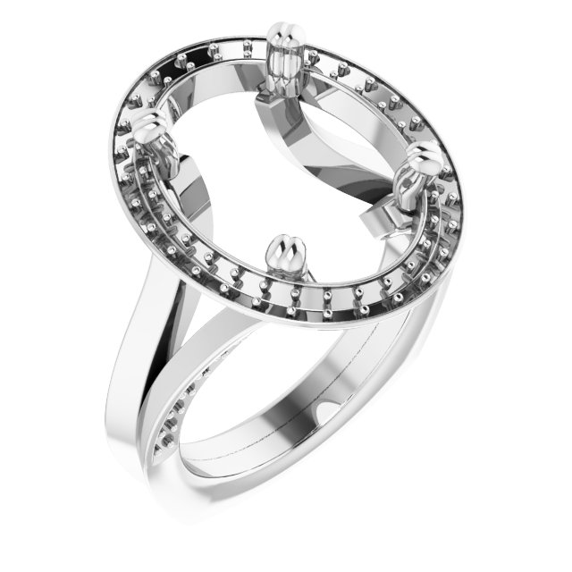 Halo-Style Ring
