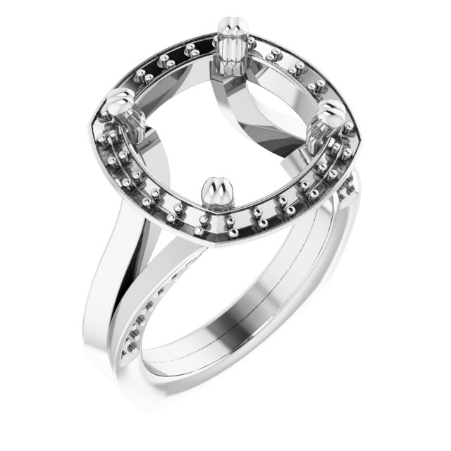 Halo-Style Ring