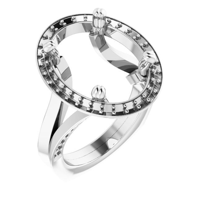Halo-Style Ring