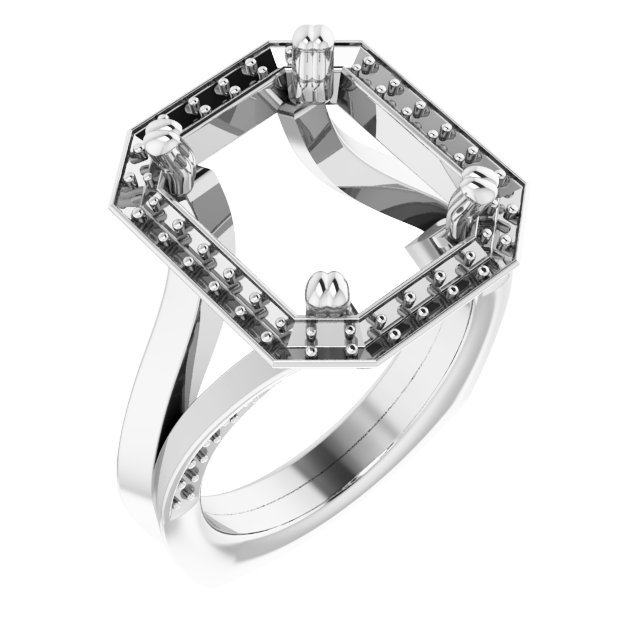 Halo-Style Ring