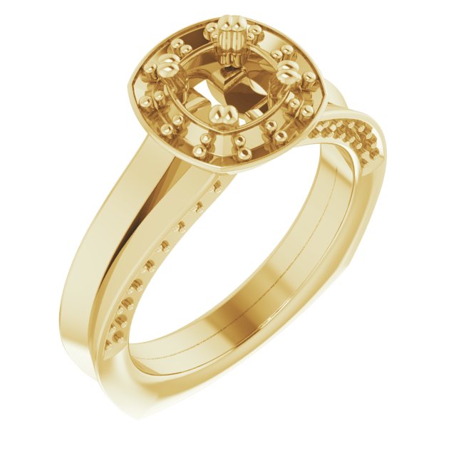 14k Yellow Gold