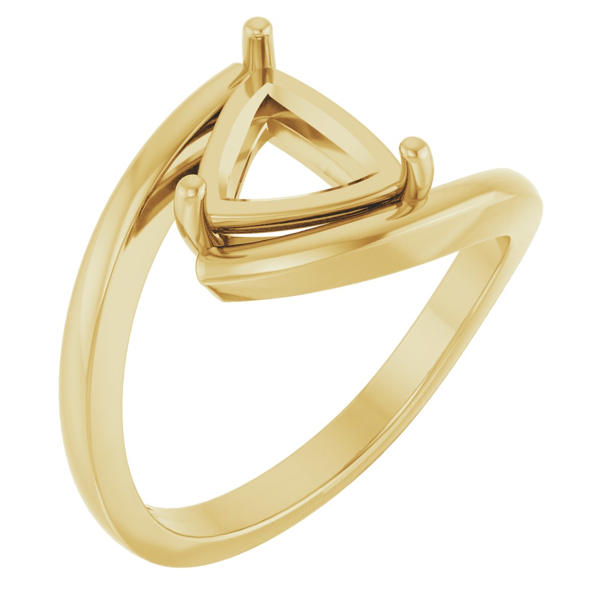 Solitaire Bypass Ring