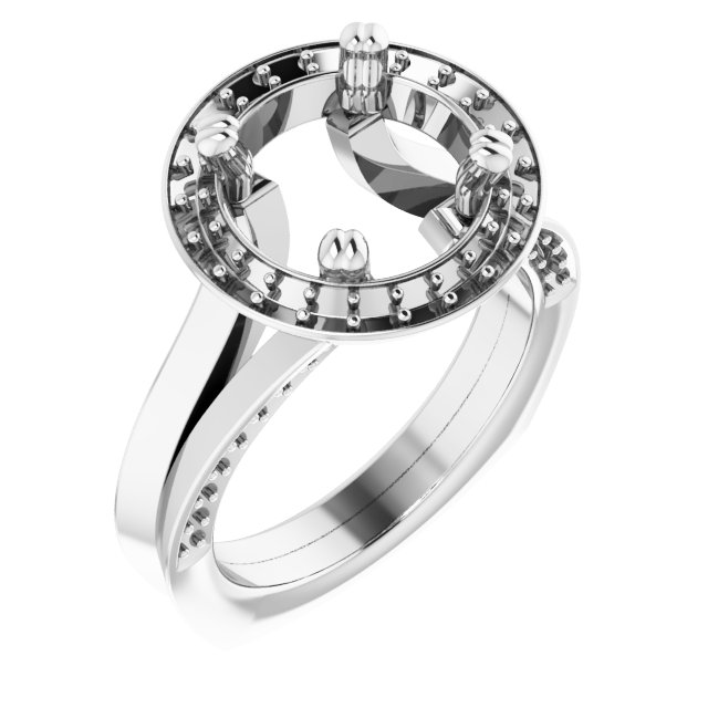 Halo-Style Ring