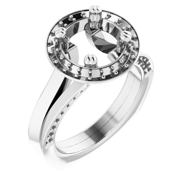 Halo-Style Ring