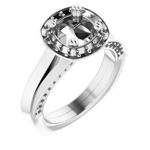 Halo-Style Ring