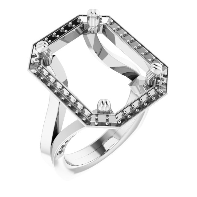Halo-Style Ring
