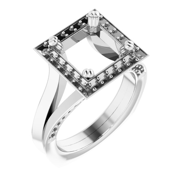 Halo-Style Ring