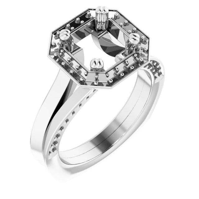 Halo-Style Ring