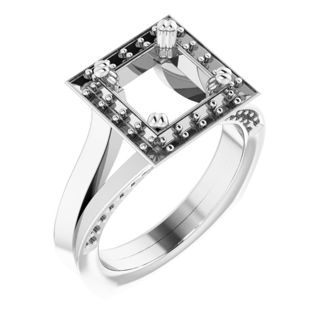 Halo-Style Ring