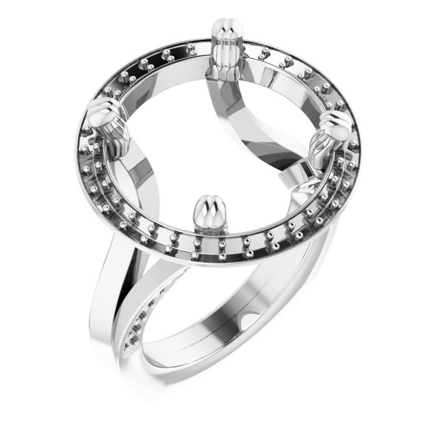 Halo-Style Ring