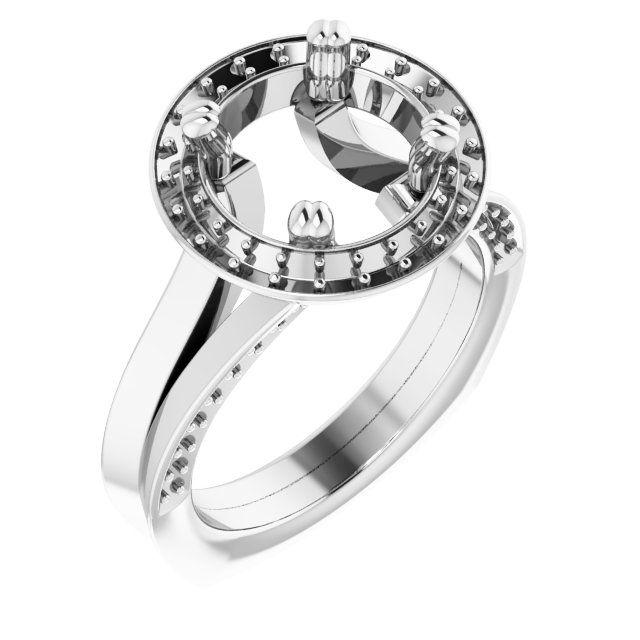 Halo-Style Ring