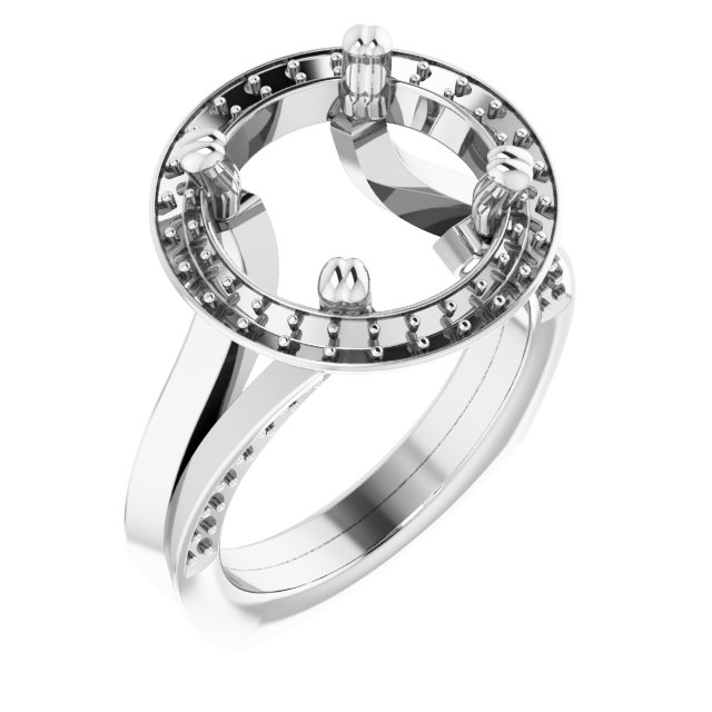 Halo-Style Ring