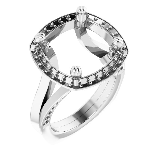 Halo-Style Ring