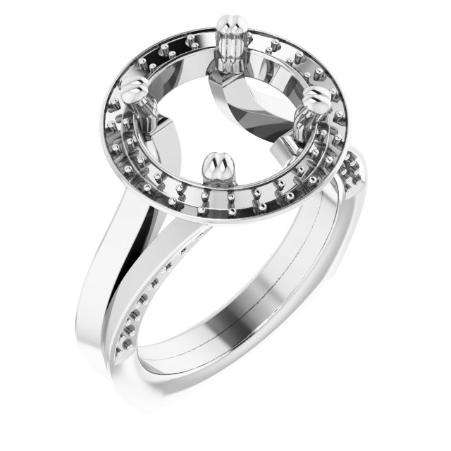 Halo-Style Ring