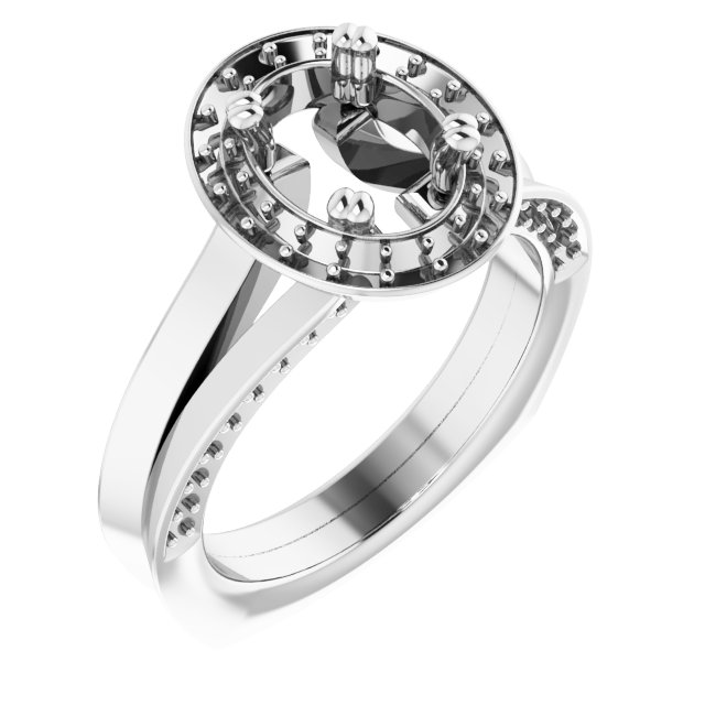Halo-Style Ring