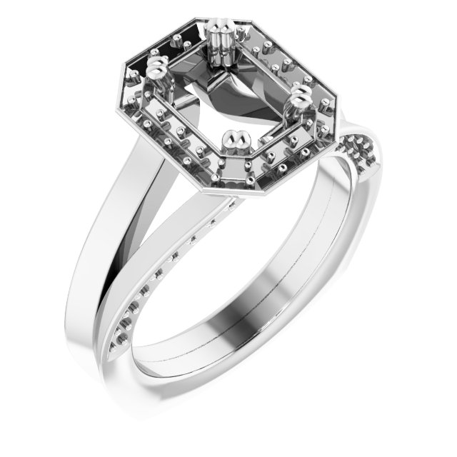 Halo-Style Ring