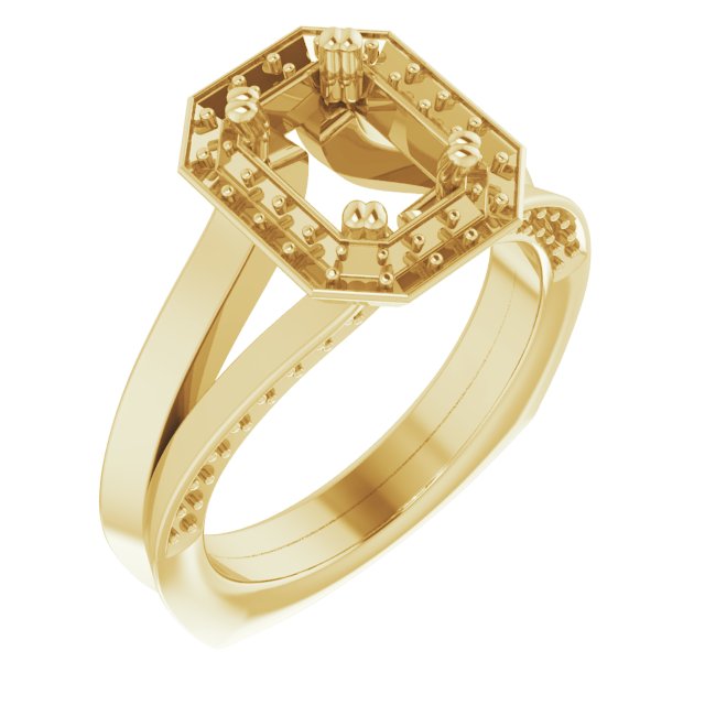 14k Yellow Gold