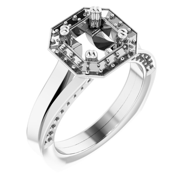 Halo-Style Ring