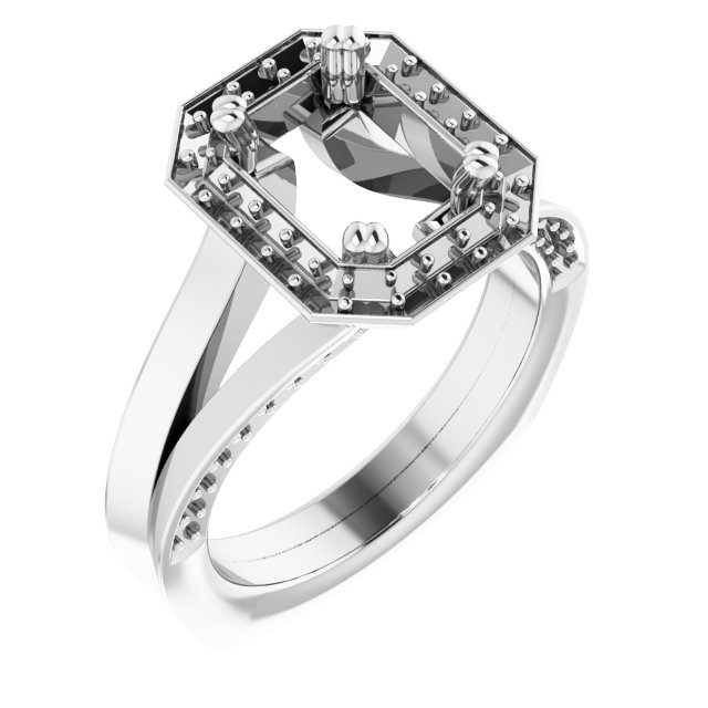 Halo-Style Ring