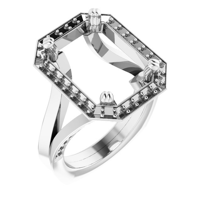 Halo-Style Ring