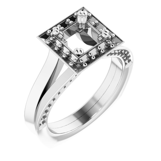 Halo-Style Ring