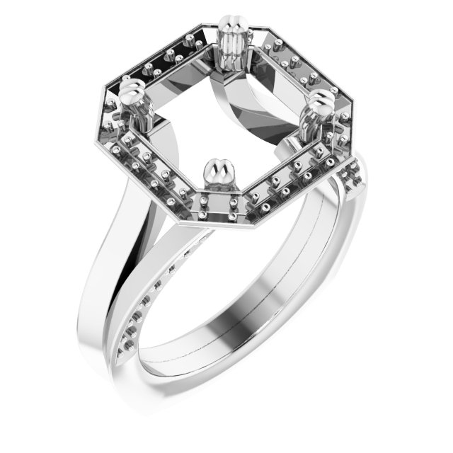 Halo-Style Ring