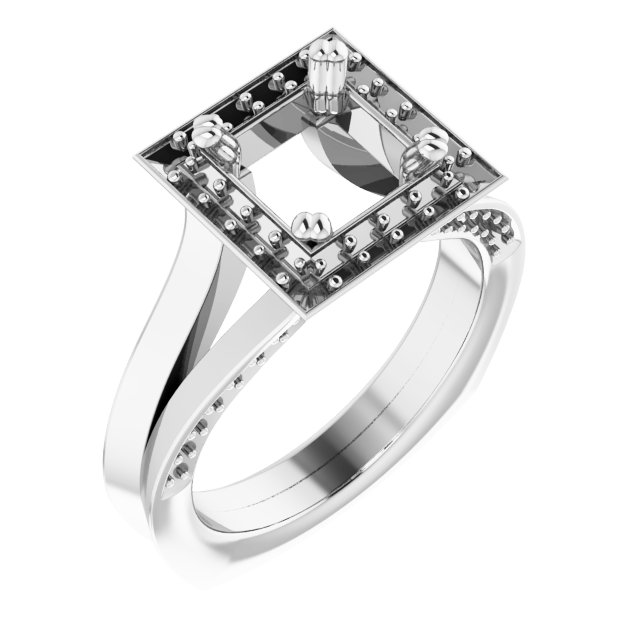 Halo-Style Ring