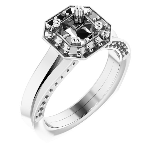 Halo-Style Ring