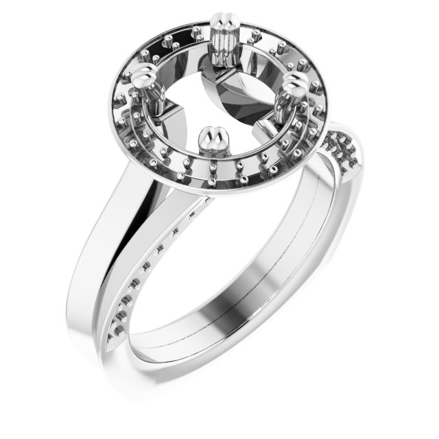 Halo-Style Ring