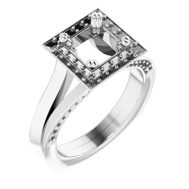 Halo-Style Ring