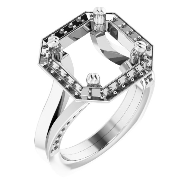 Halo-Style Ring