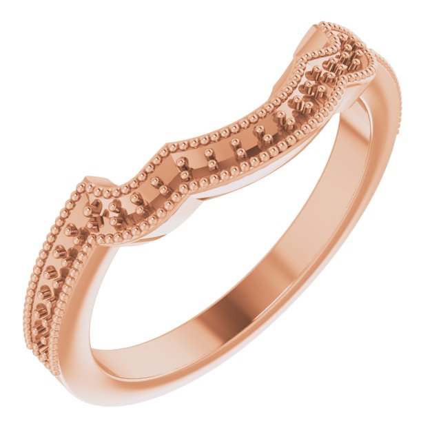Halo-Style Vintage-Inspired Engagement Ring or Band