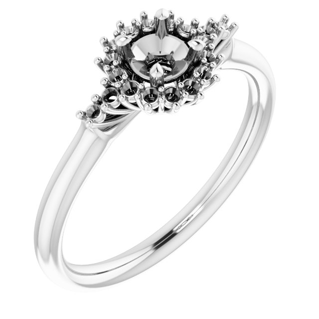 Halo-Style Ring