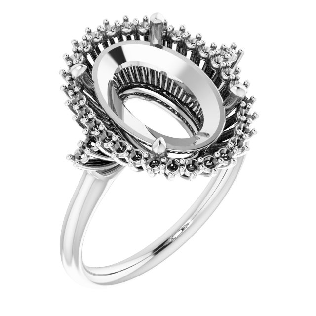 Halo-Style Ring
