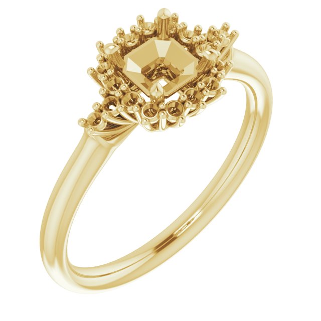 Halo-Style Ring