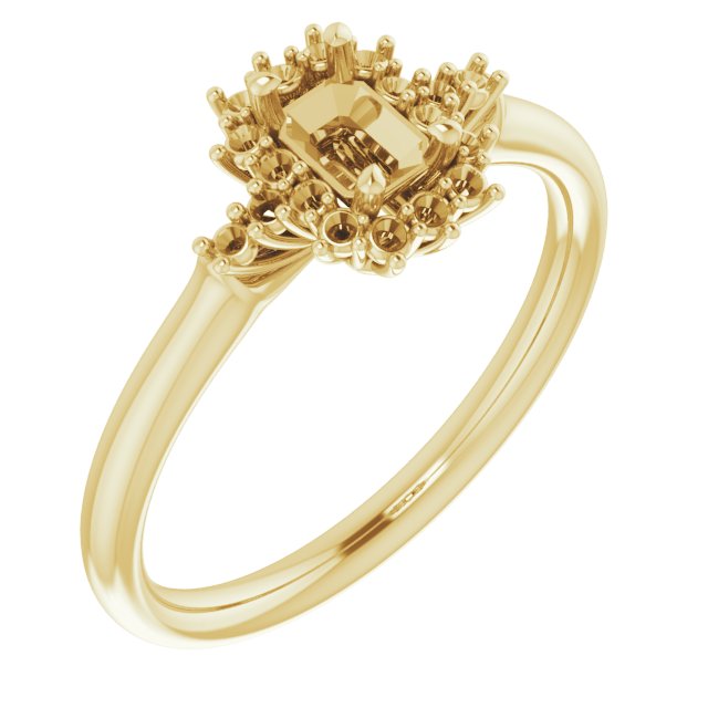 Halo-Style Ring