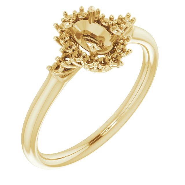 Halo-Style Ring