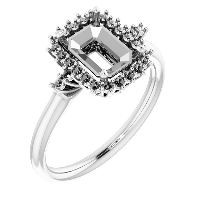 Halo-Style Ring