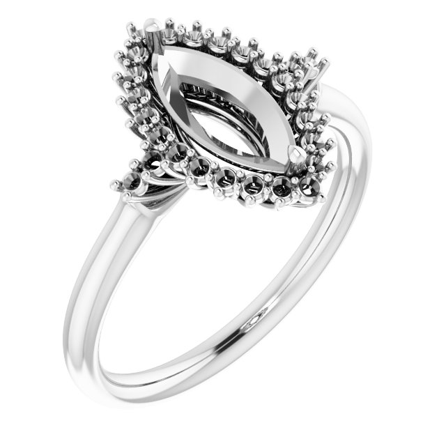 Halo-Style Ring