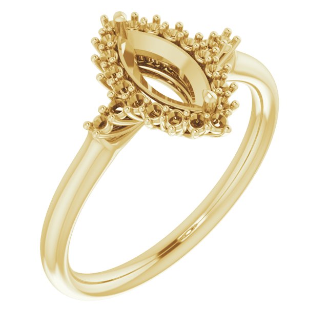 Halo-Style Ring