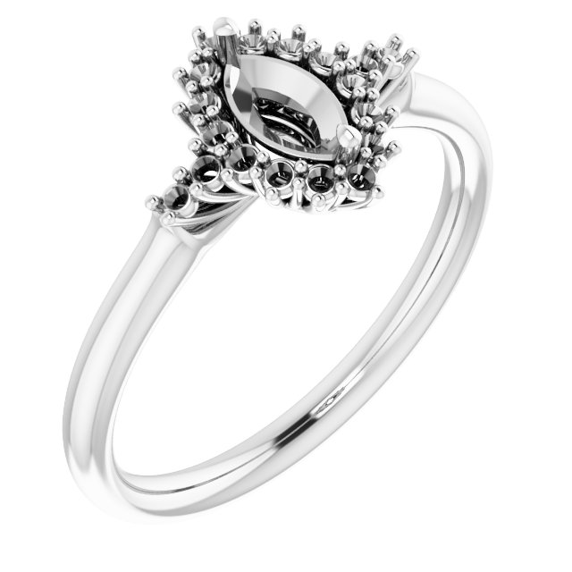 Halo-Style Ring