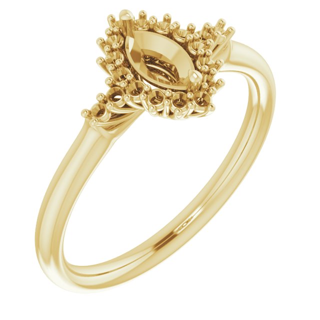 Halo-Style Ring