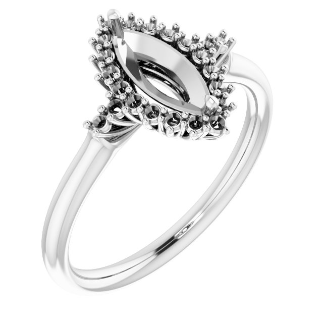 Halo-Style Ring