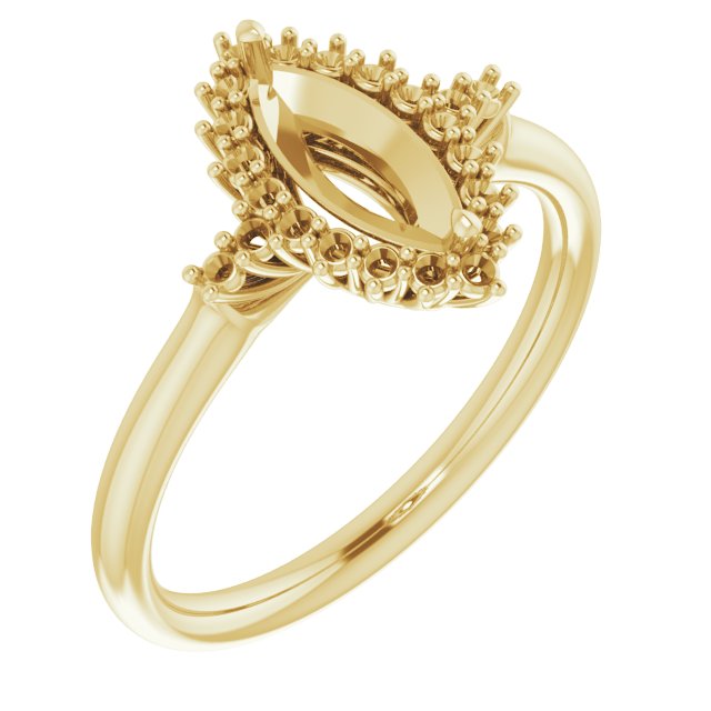 Halo-Style Ring