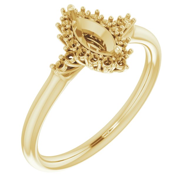 Halo-Style Ring