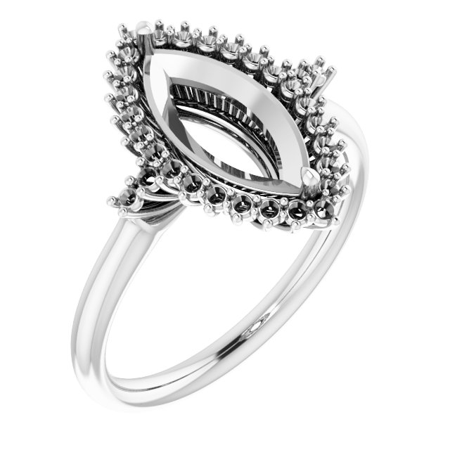Halo-Style Ring