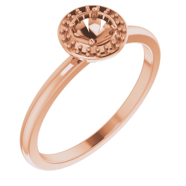 14K Rose .33 CTW Diamond Ring Ref. 12170151